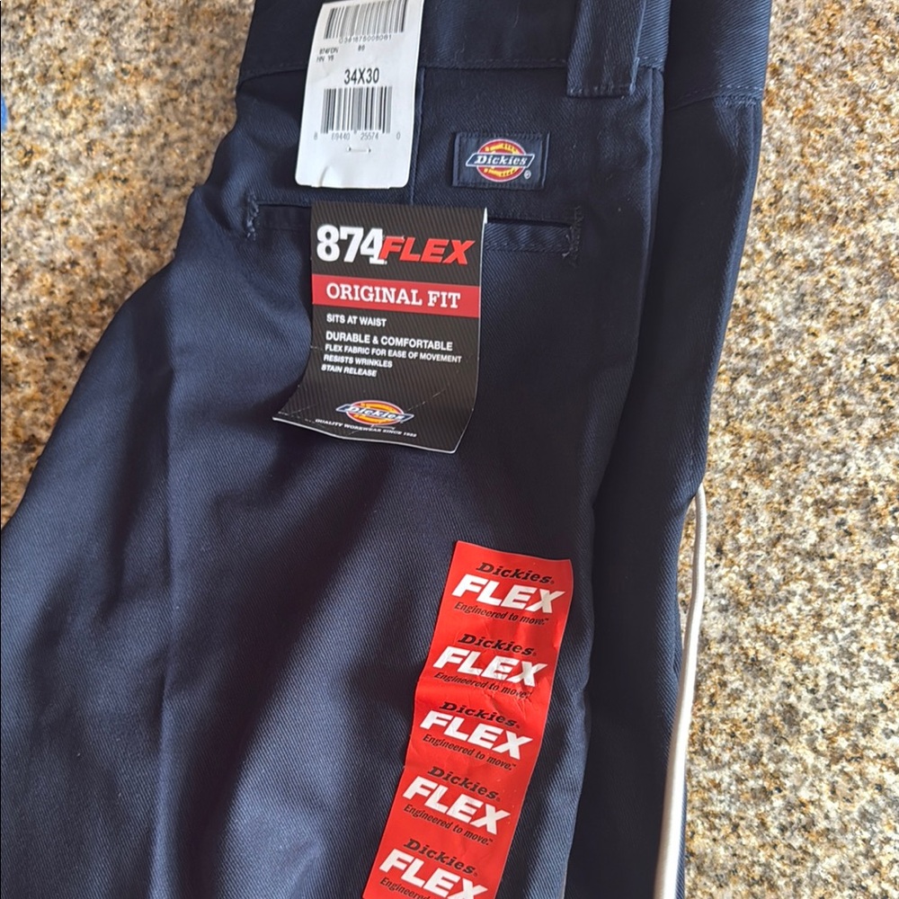 Dickies 874 Flex Pants - Dark Blue